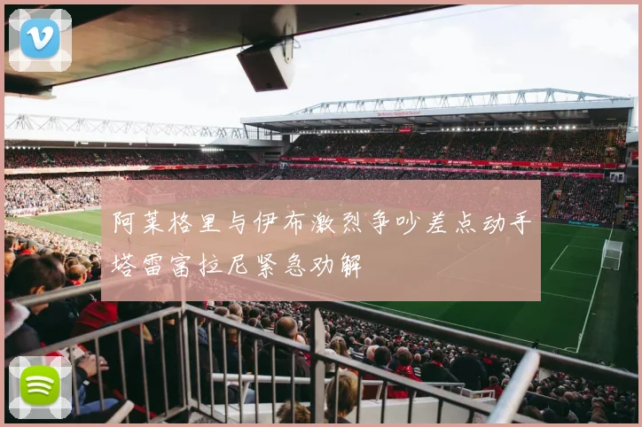阿莱格里与伊布激烈争吵差点动手塔雷富拉尼紧急劝解