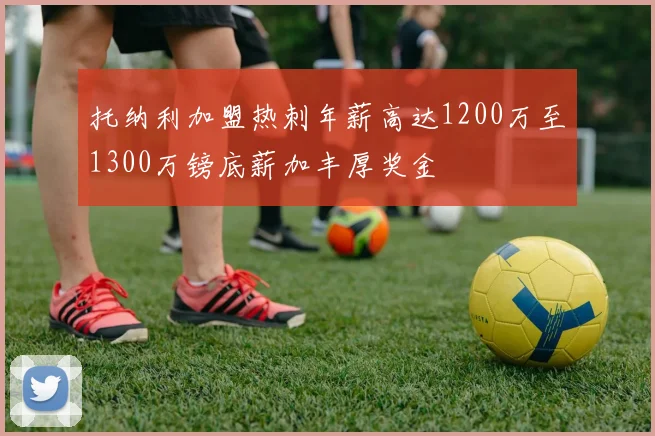 托纳利加盟热刺年薪高达1200万至1300万镑底薪加丰厚奖金